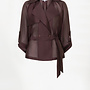 Dante6 S26F short trench blazer cacao berry