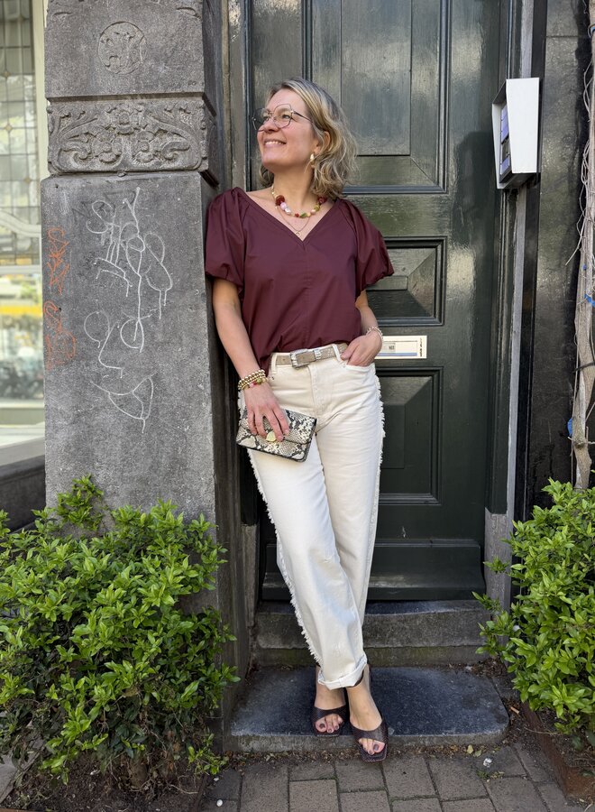 Dante6 S26F rosalie balloony top cacao berry
