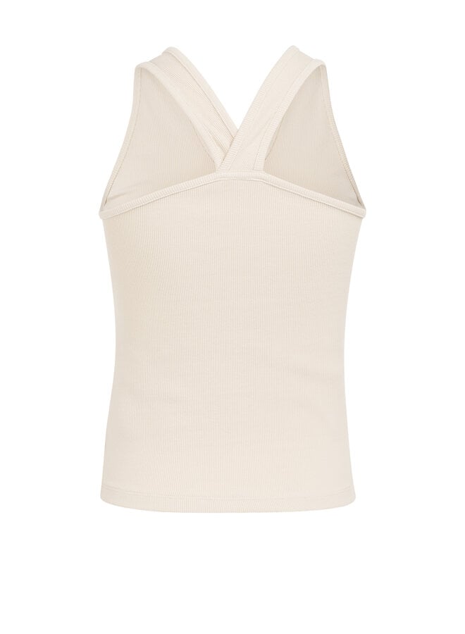 Yaya singlet with fancy racerback creme