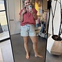 Circle rosie short blue