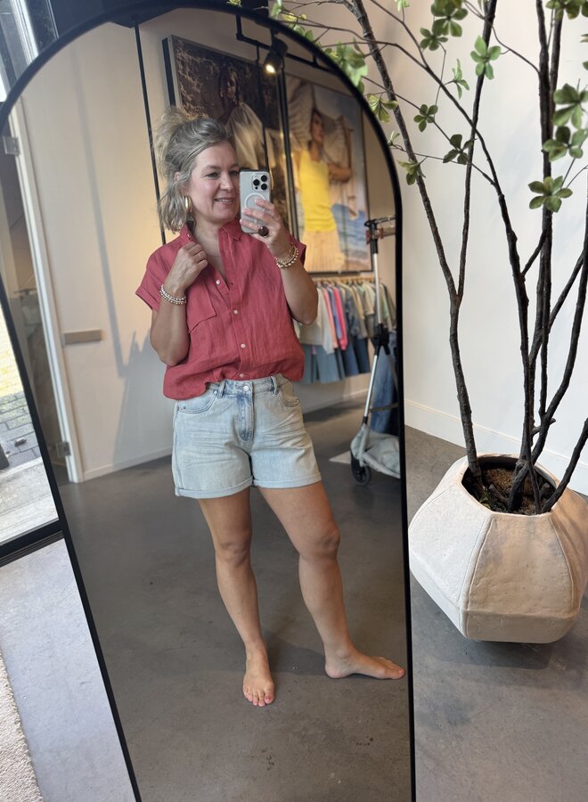 Circle rosie short blue