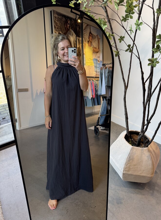 Circle bella dress grey sky