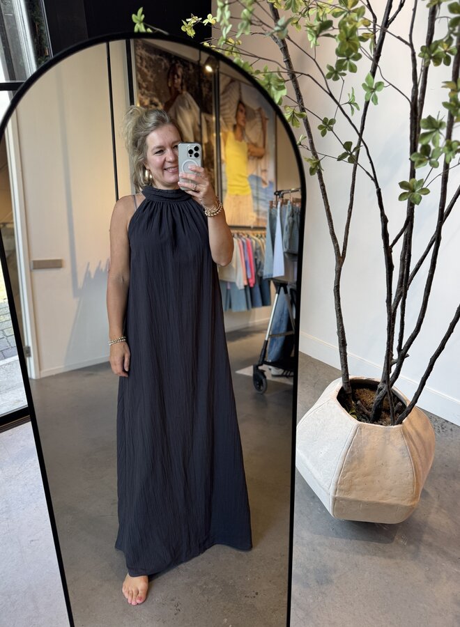 Circle bella dress grey sky
