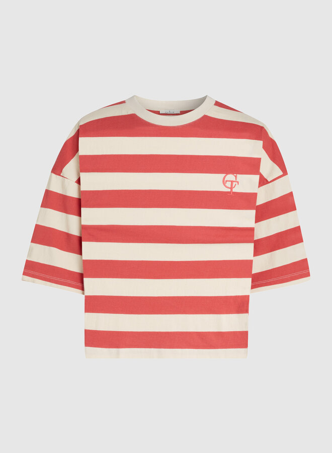 Circle rae top mineral red