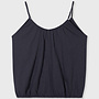 10days top gathered neck steel blue