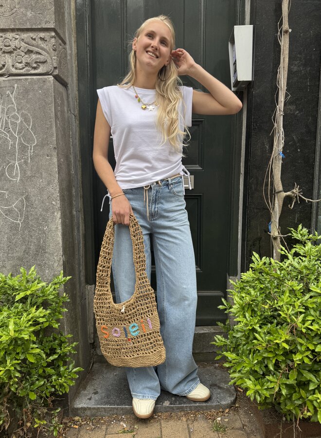 Yaya top with cords white