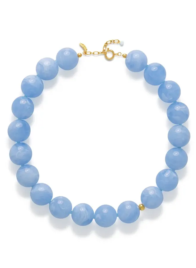 Le Veer nova necklace light blue