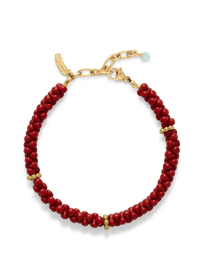 Le Veer coral tide armband