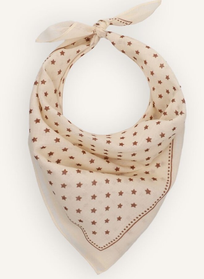 Becksöndergaard starlia cotta scarf white