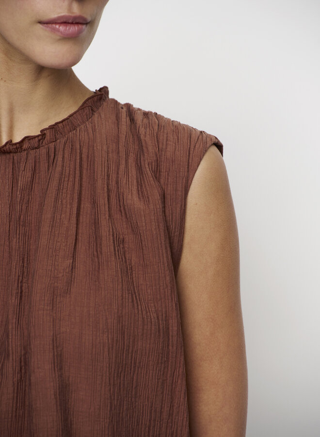 Dante6 este balloon top coconut brown