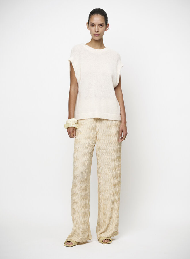 Dante6 enoha open back sweater ivory