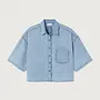 American V. PAY06 shirt blue snow