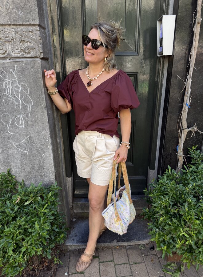 Dante6 S26F rosalie balloony top cacao berry