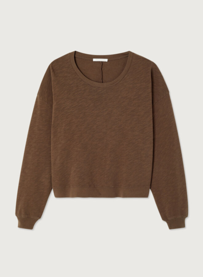 American V. son02 sweater chataignier vintage
