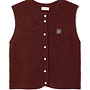 American V. east19 gilet vest acerola chine