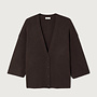 American V. dam19 vest brune