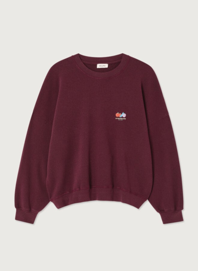 American V. atu03 sweater lie de vin