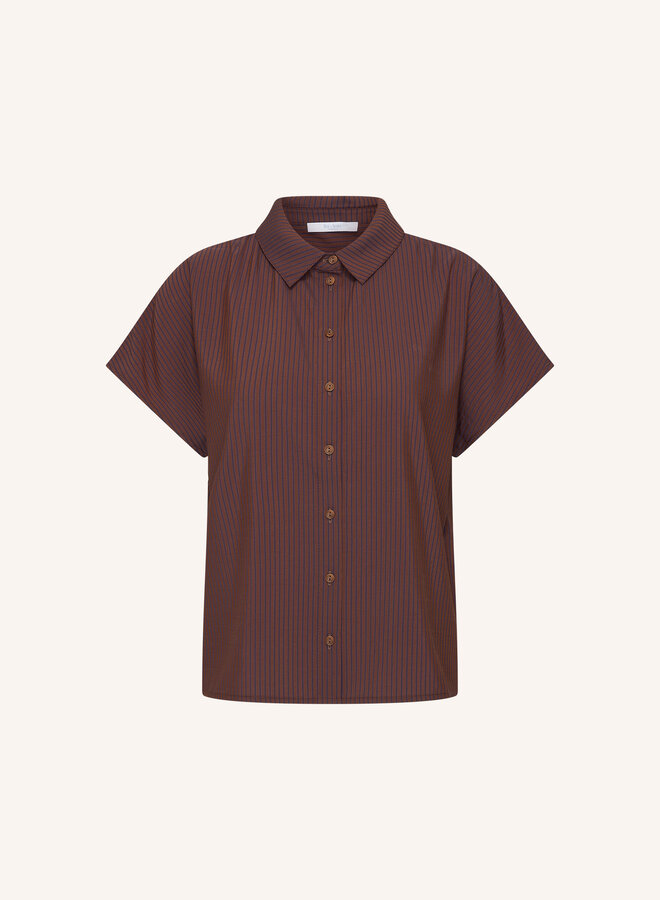By Bar barley tan stripe blouse