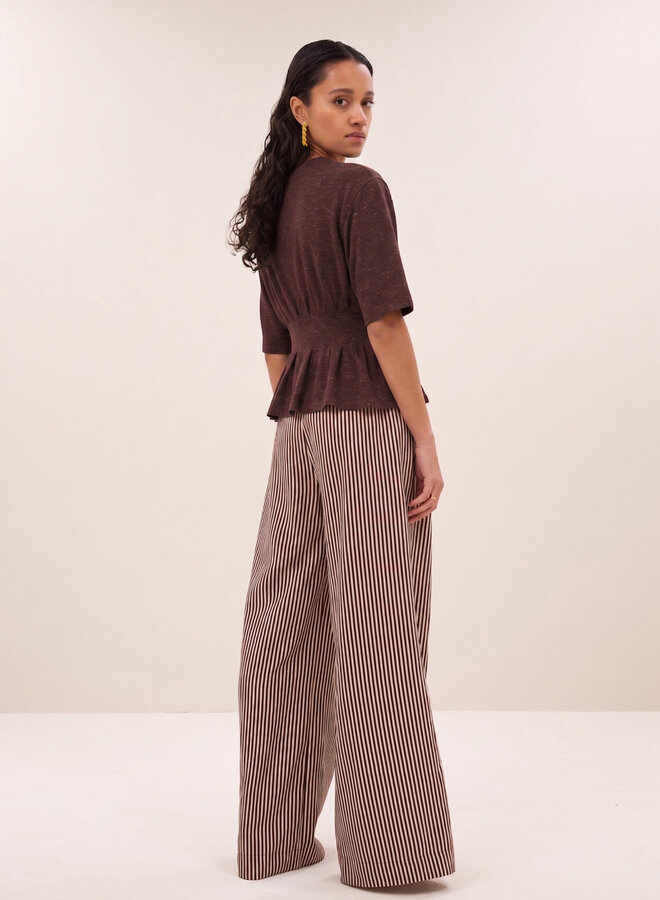 By Bar diva sparkle top burgundy