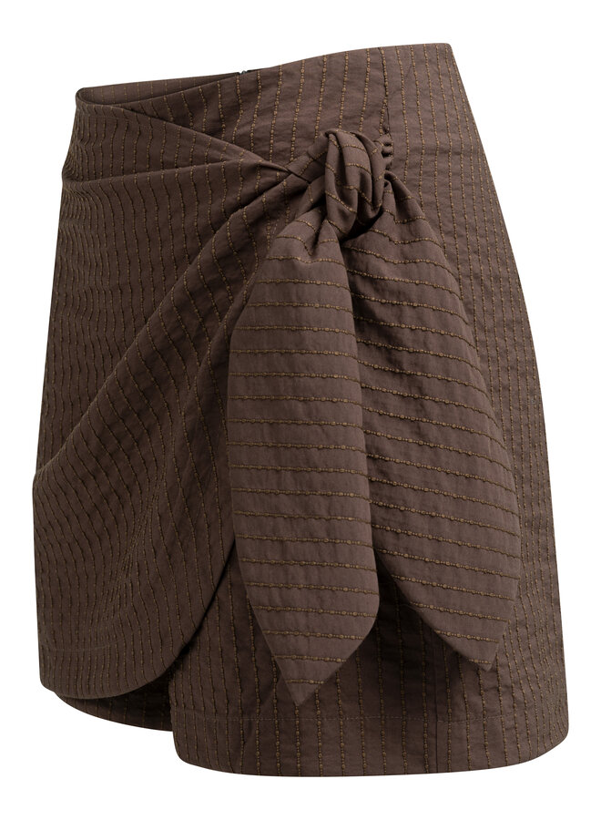Yaya wikkel rok aubergine purple