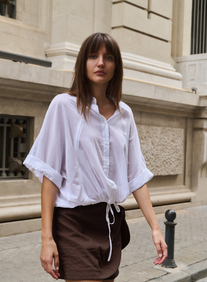 Yaya wikkel rok aubergine purple