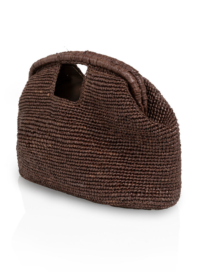 Yaya gehaakte stro clutch