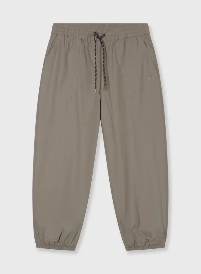 10DAYS crinkle jogger fog