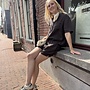By Bar mara linen blouse espresso