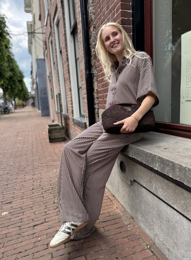 Yaya gehaakte stro clutch