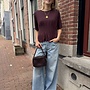 By Bar diva sparkle top burgundy