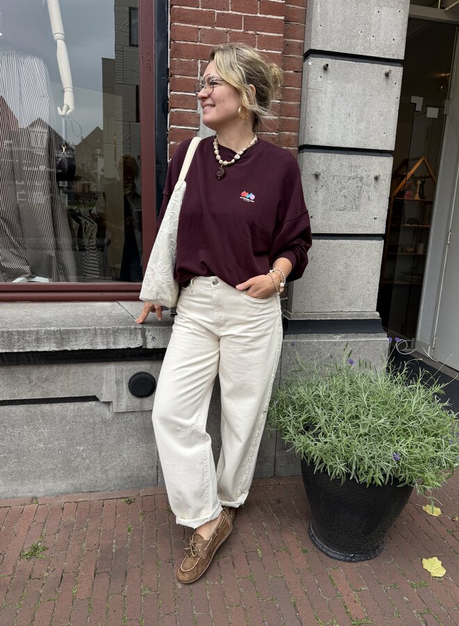 American V. atu03 sweater lie de vin