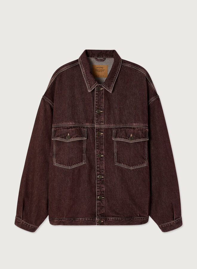 American V. osh16a denim jack raisin