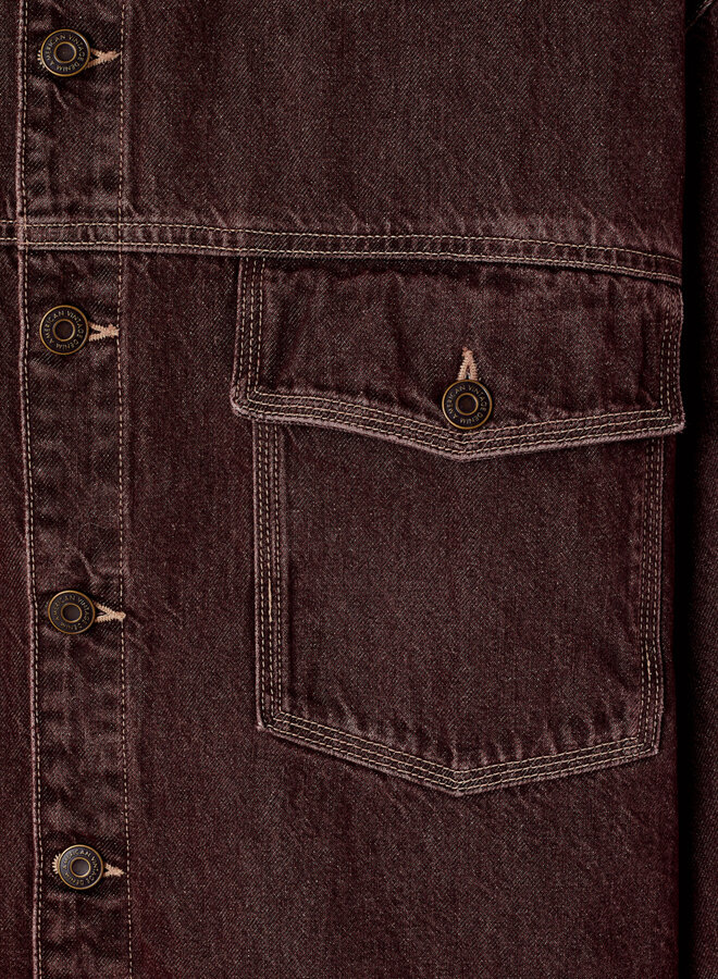 American V. osh16a denim jack raisin