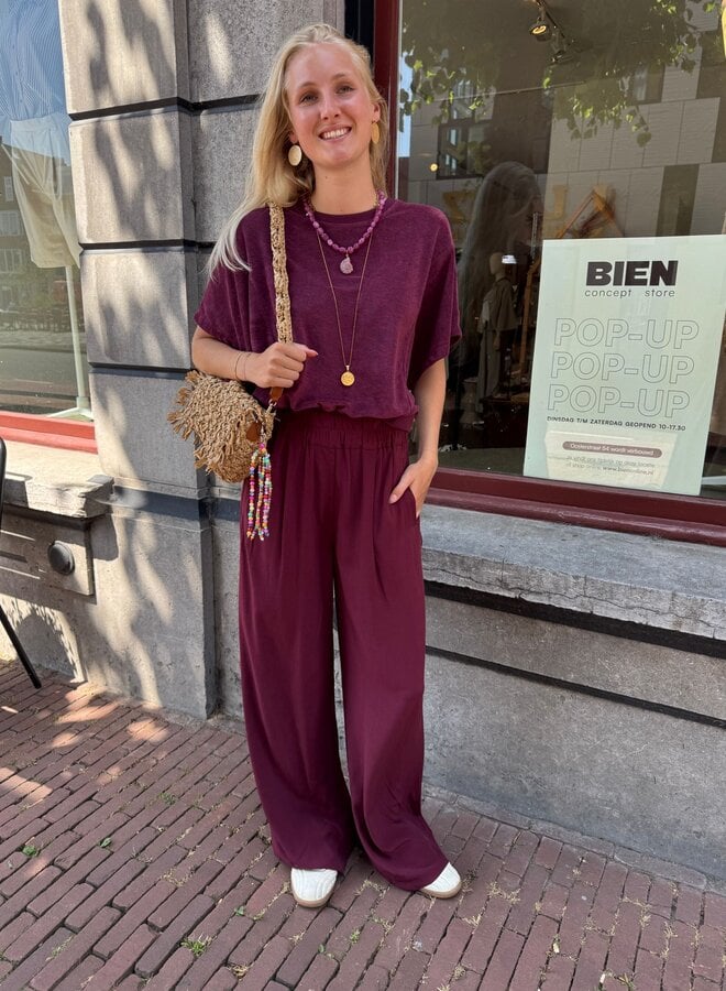 By Bar benji pants wine