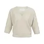 Yaya v-hals sweater beige