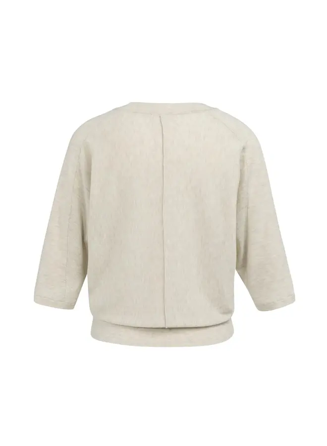 Yaya v-hals sweater beige