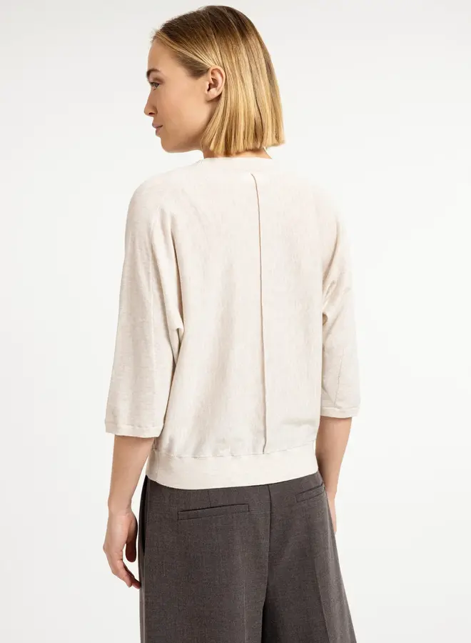 Yaya v-hals sweater beige