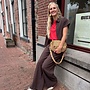 By Bar celin stripe pants tanning
