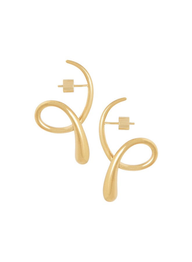 Ellen beekmans organic twist oorbellen