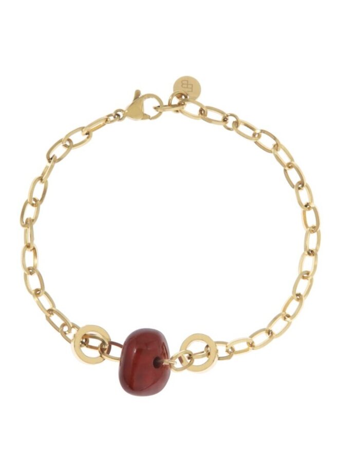 Ellen beekmans schakelarmbandje ruby