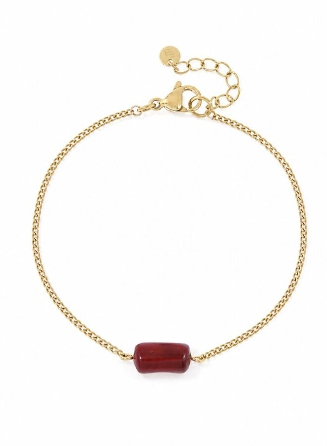 Ellen beekmans fijn armbandje ruby