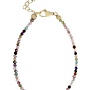 Ellen Beekmans armbandje met fijne gemstone multicolour
