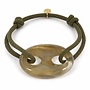 Ellen Beekmans armband met XL opengewerkte bedel army