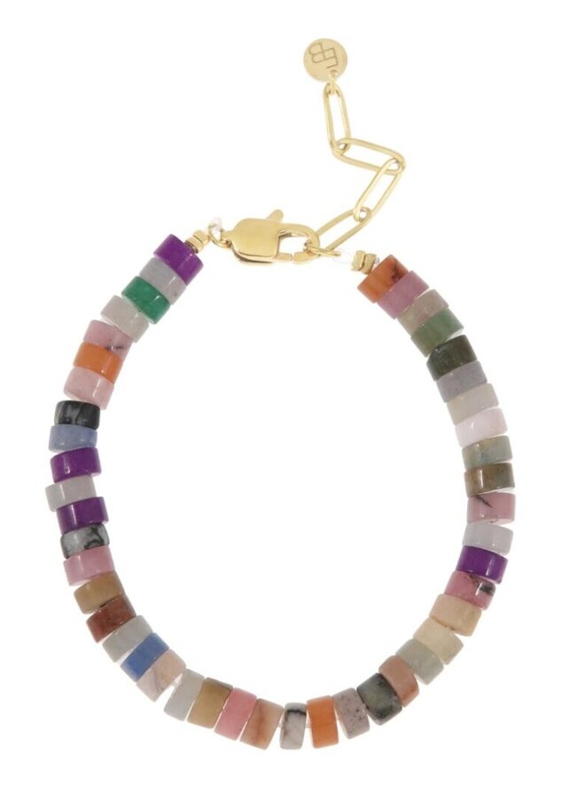 Ellen beekmans gemstone armband multicolori 2