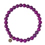 Ellen beekmans gemstone armbandje paars zonder sluiting