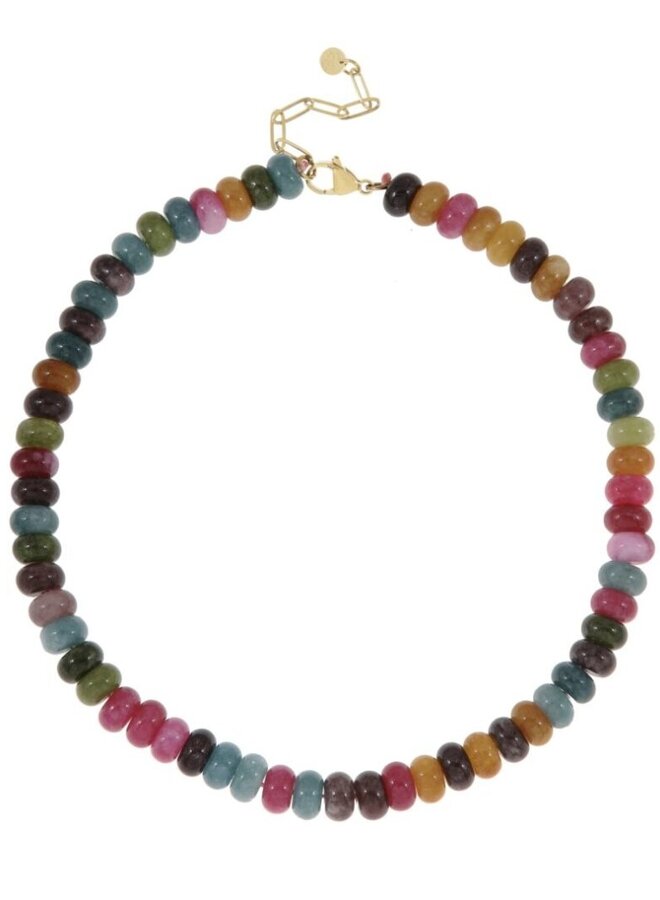 Ellen beekmans gemstone ketting multicolour 2