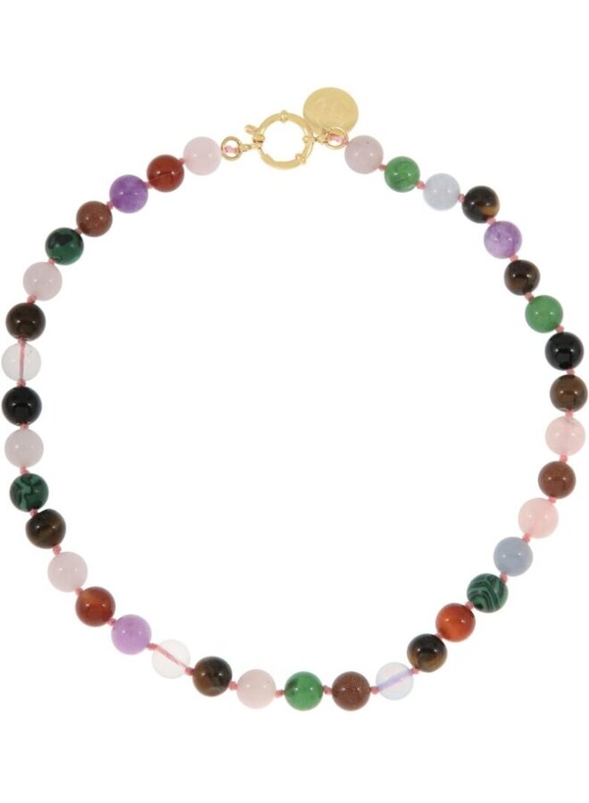 Ellen beekmans gemstone ketting multicolour 1