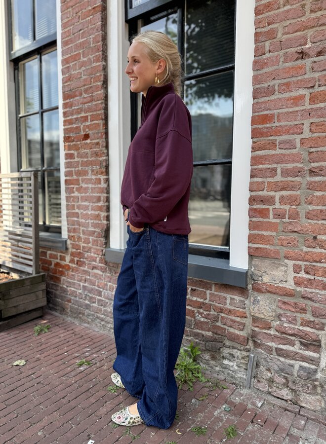 Penn&Ink sweater aubergine