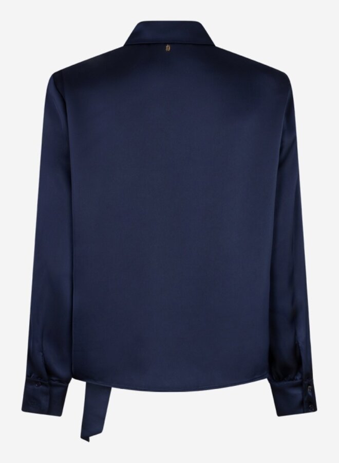 Ibana balina blouse deep navy