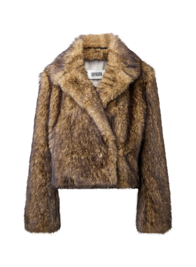 Drykorn adwell jacket brown